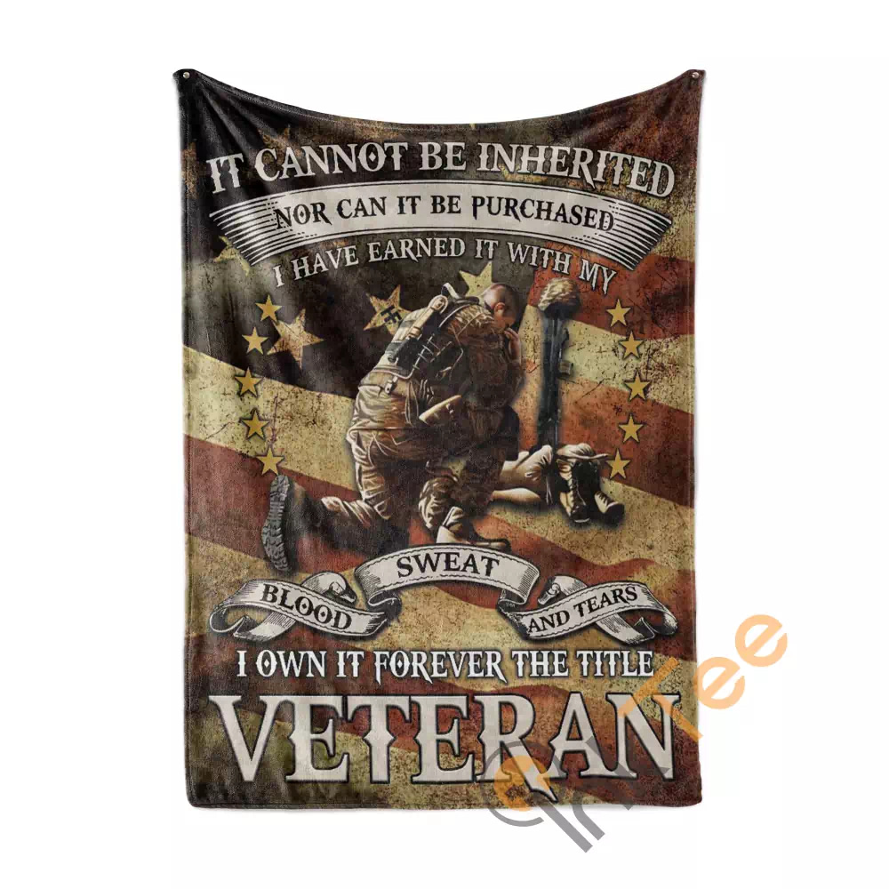 Proud Veteran N106 Fleece Blanket