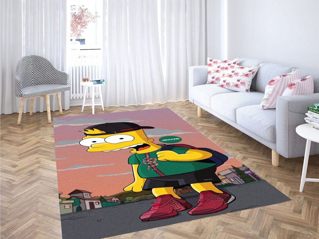 Simpsons Cool Living Room Modern Carpet Rug