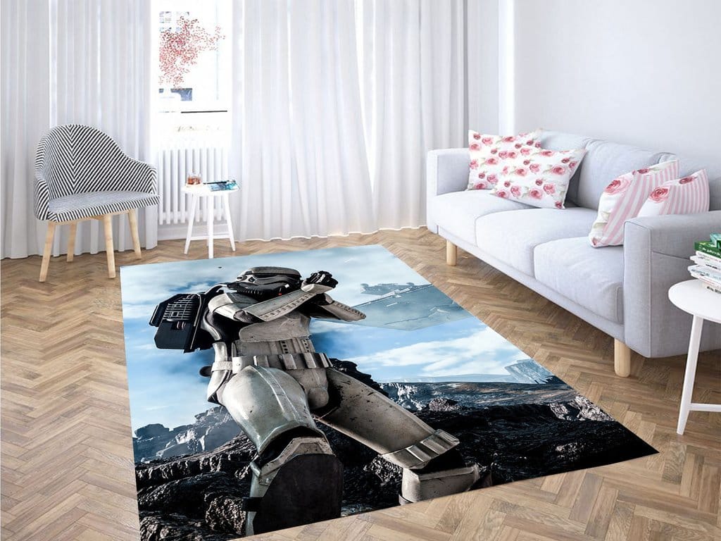 Stormtroopers In Star Wars Living Room Modern Carpet Rug