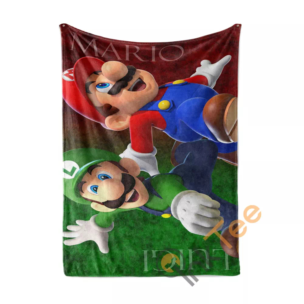 Super Mario Bros. Area Amazon Best Seller Sku 3647 Fleece Blanket