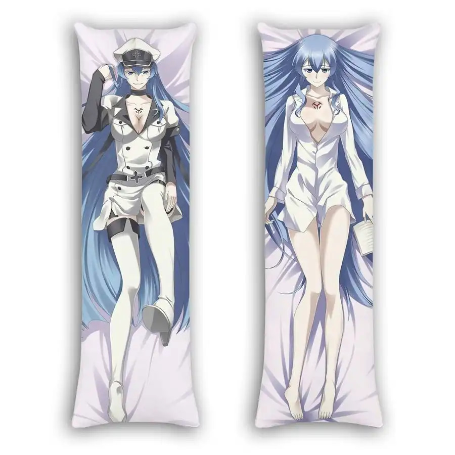 Akame Ga Kill Esdeath Anime Gifts Idea For Otaku Girl Pillow Cover
