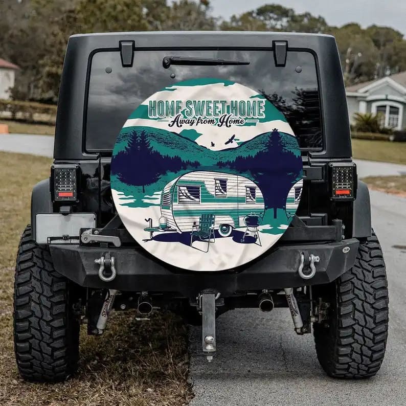 Away From Home Custom Gifts Tire Cover
