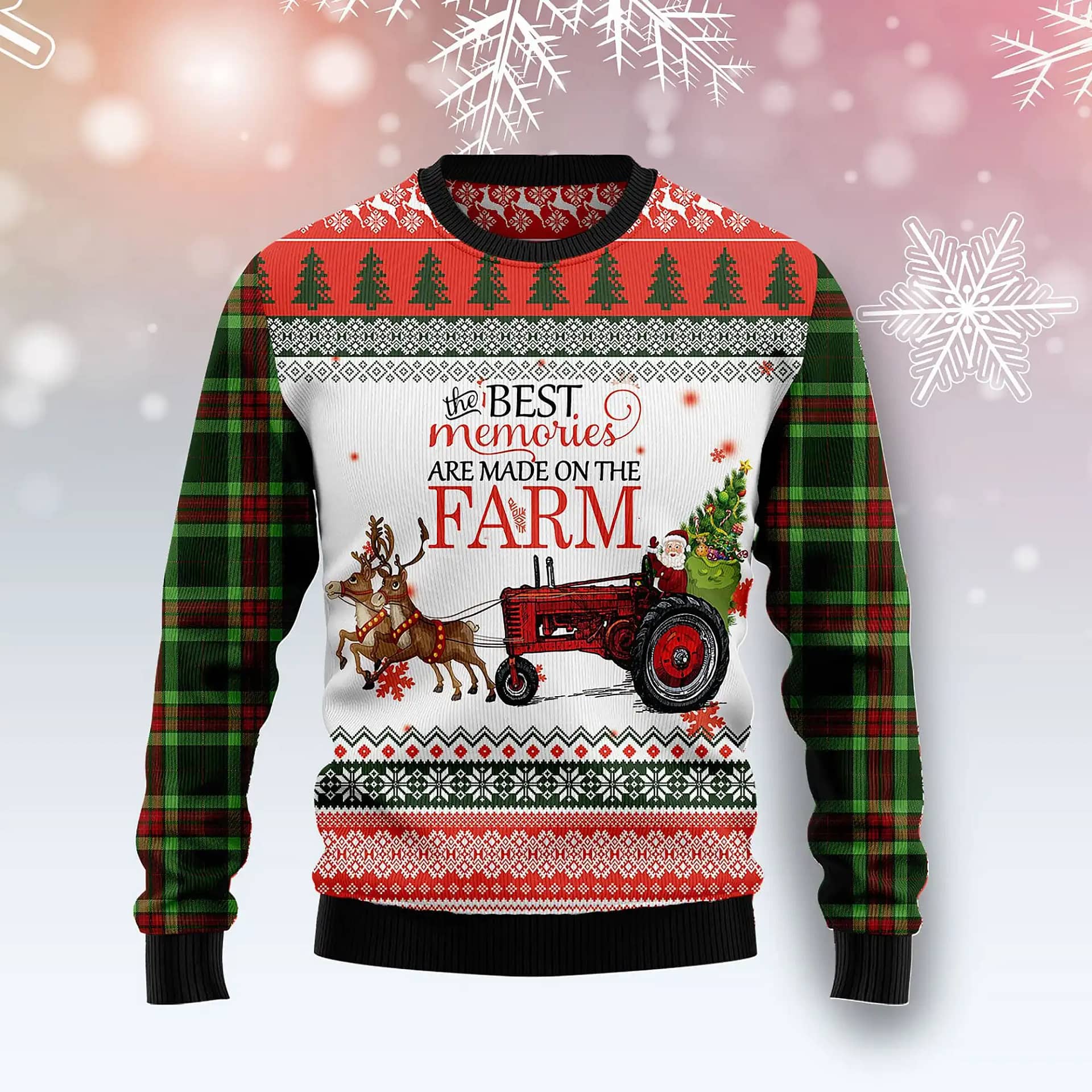Chicken Farm Knitted Xmas Best Holiday Gifts Ugly Sweater
