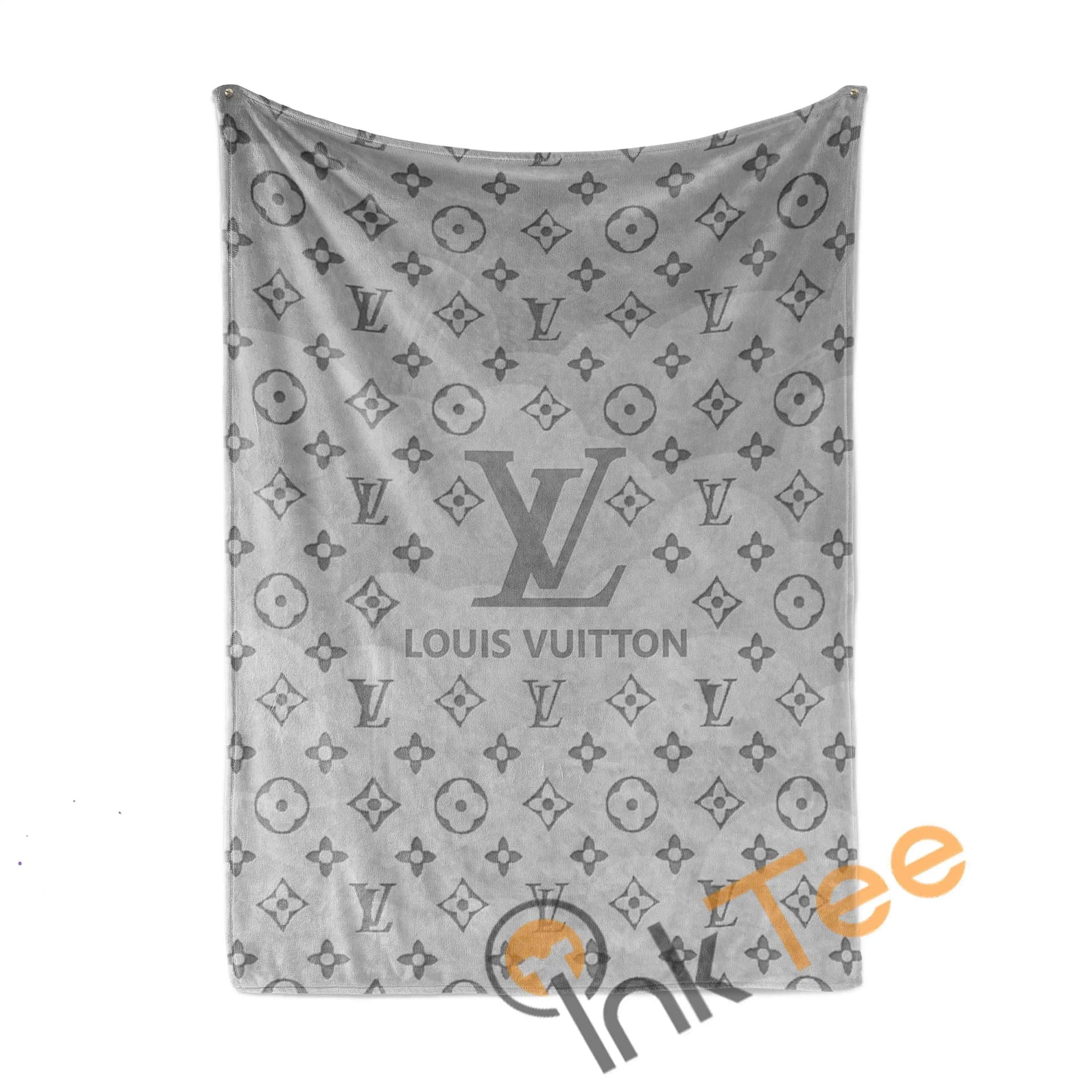 Grey Color Louis Vuitton Limited Edition Amazon Best Seller No4011 Fleece Blanket