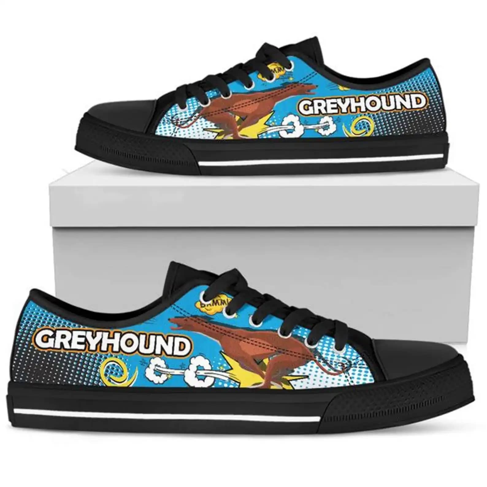 Greyhound Art Summer Shoes Low Top Sneakers