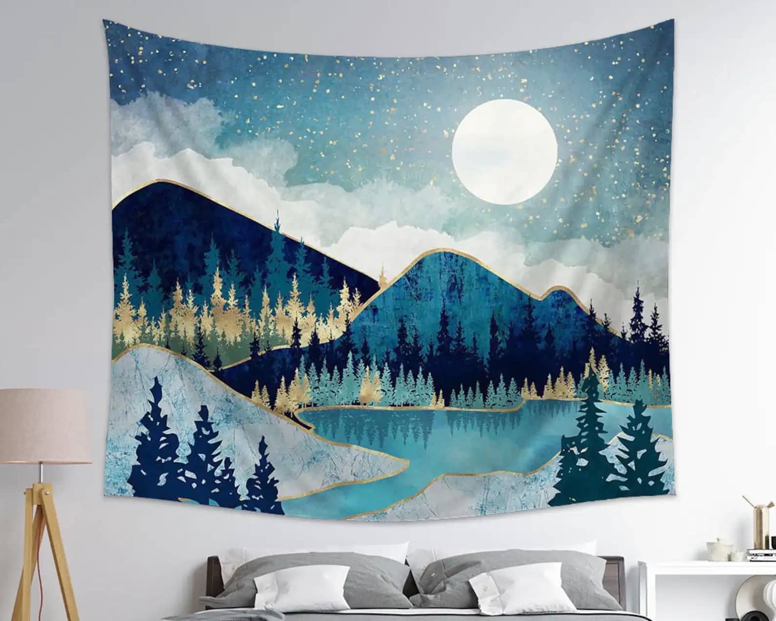 Heaven Is Under Our Feet As Well As Over Our Heads Nature Wall Art Tapestry