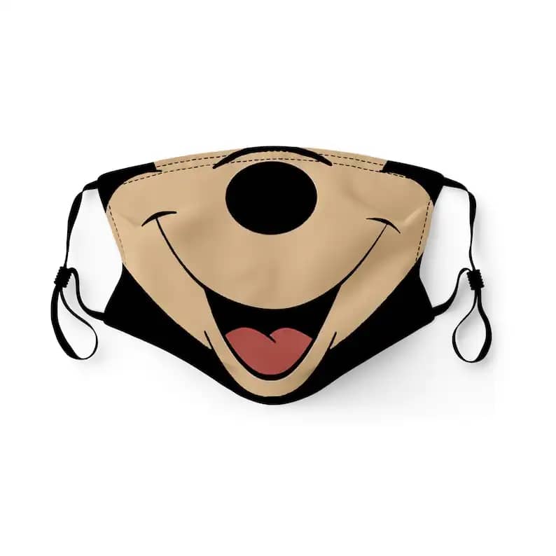 Mickey Mouse Mickey Junior Cartoon Characters Face Mask