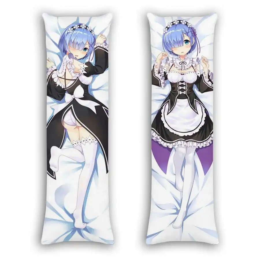 Re Zero Rem Anime Gifts Idea For Otaku Girl Pillow Cover