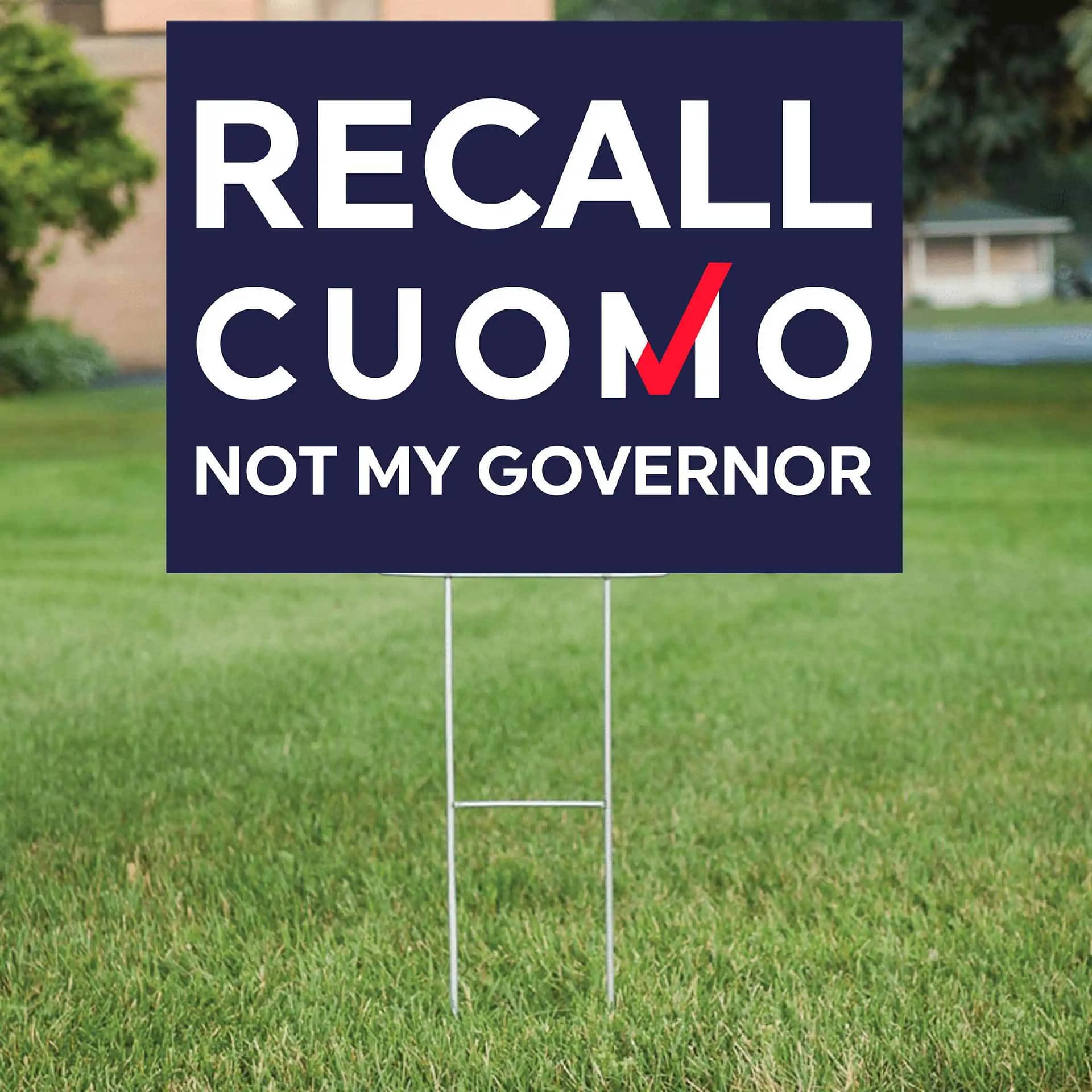 Recall Cuomo Andrew Cuomo Governor Ny New York Yard Sign