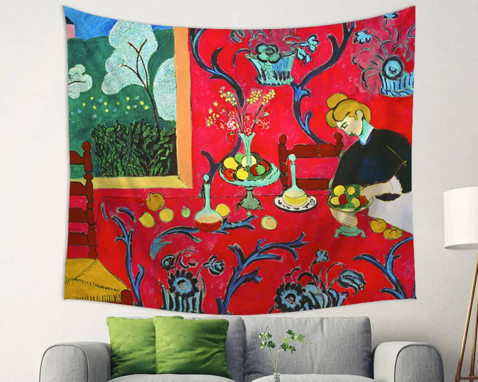 Red Room Henri Matisse Tapestry