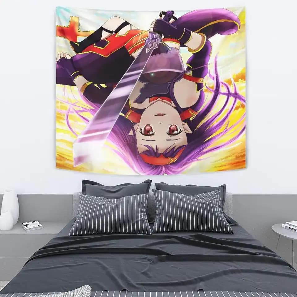 Sword Art Online For Anime Fan Gift Wall Decor Tapestry