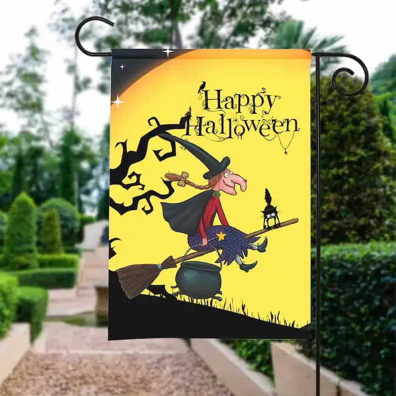 Which Witch Are You Halloween Flag Gift Decoration Garden Flag