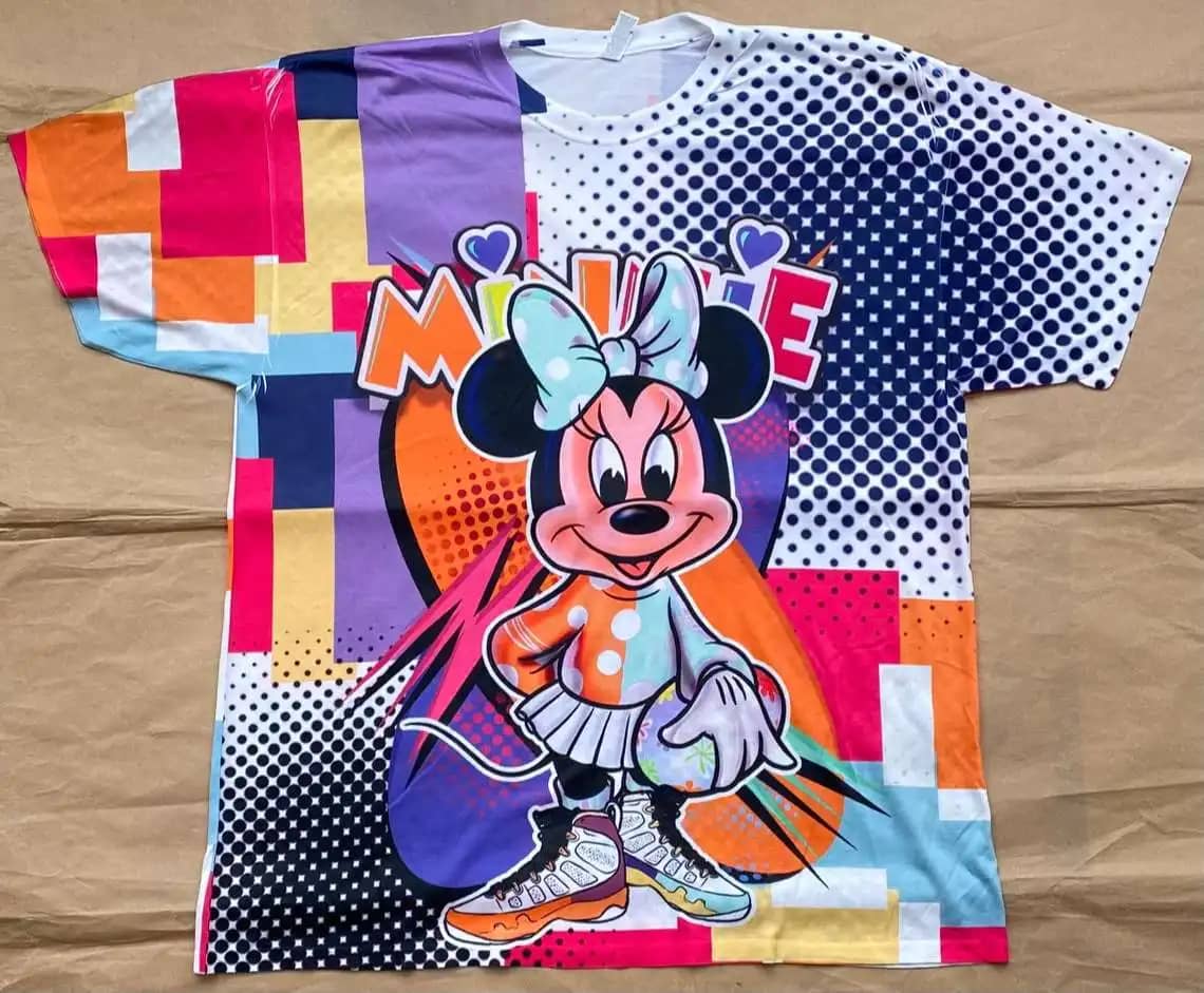 World Changing Minnie 3D All Over Print T-Shirt